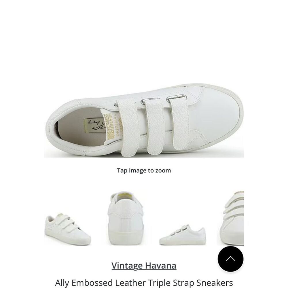 Vintage Havana Ally White snake NEW IN BOX sold out size - Picture 10 of 14